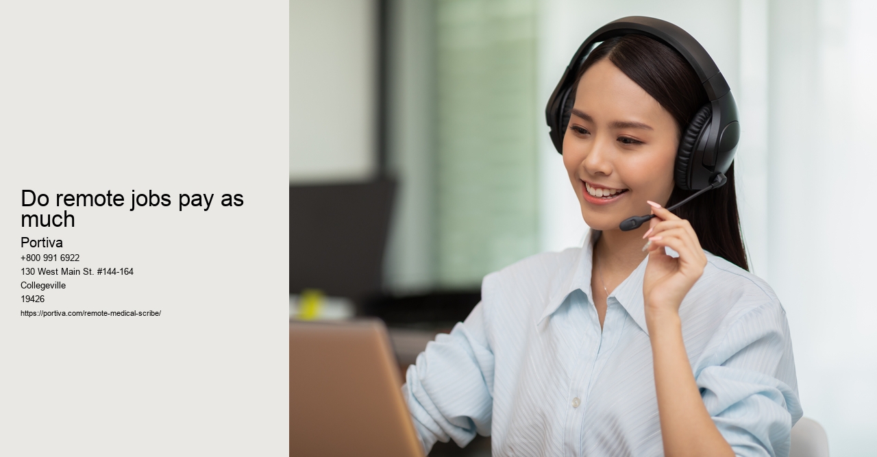 Do remote jobs pay as much