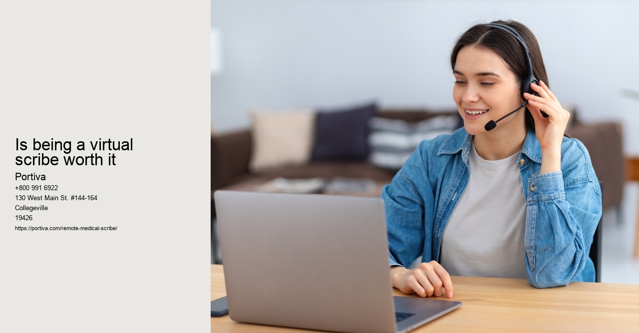 Is being a virtual scribe worth it