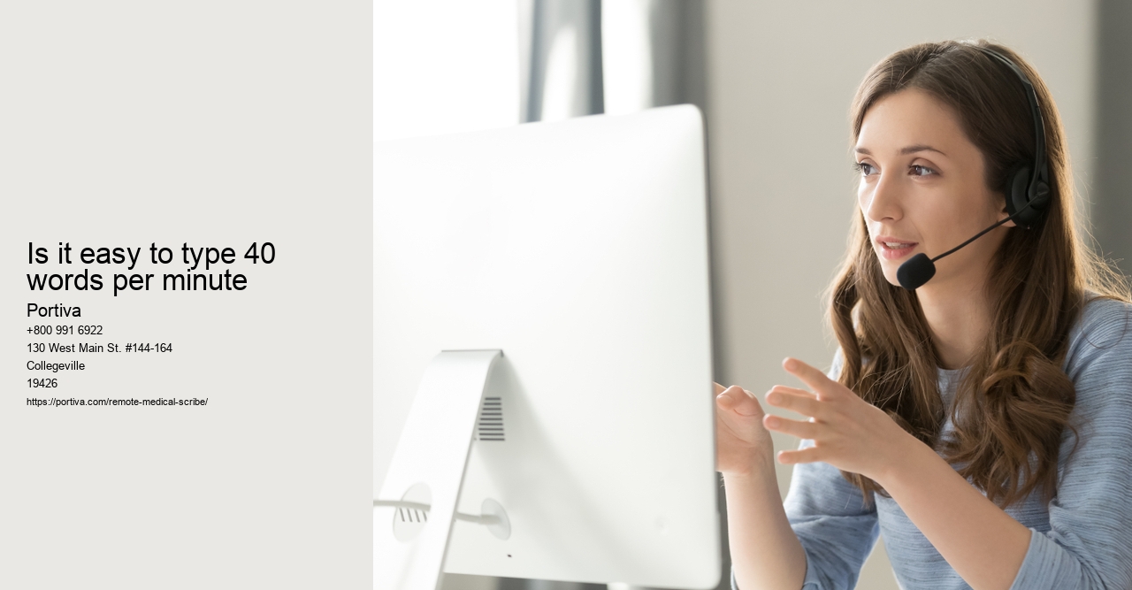 Is it easy to type 40 words per minute