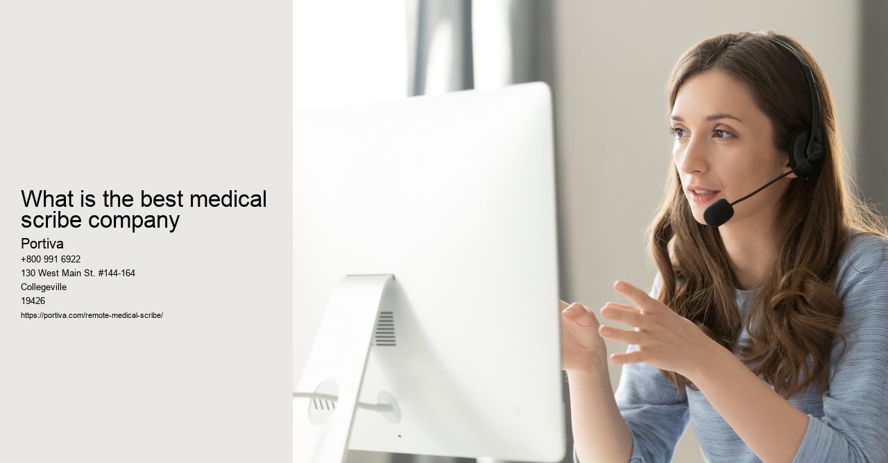 What is the best medical scribe company